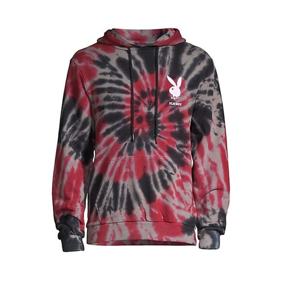 Elevenparis Mens Playboy Brice Hoodie Sweatshirt, Grey, NWT